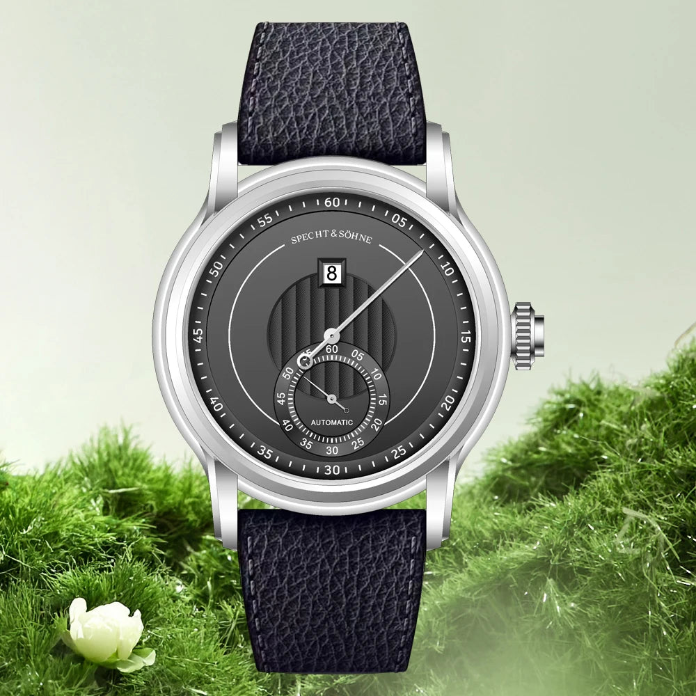 Specht & Sohne SP0032 Jump Hour Leather Watch