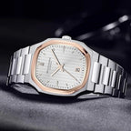 Specht & Söhne SP0033 Sapphire Bezel Diver 100m with Silver III dial