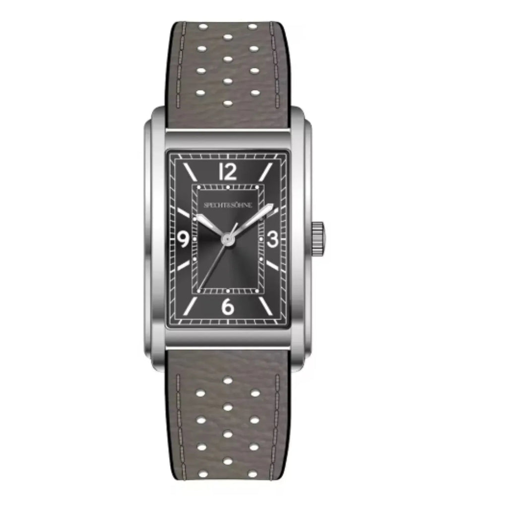 Specht & Söhne Square 222 Quartz with Grey dial