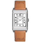 Specht & Söhne Rectangular Reversible Chronograph with Silver dial