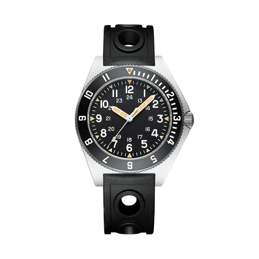 STEELDIVE SD1944 45MM NH35 Automatic Dive Watch with black dial