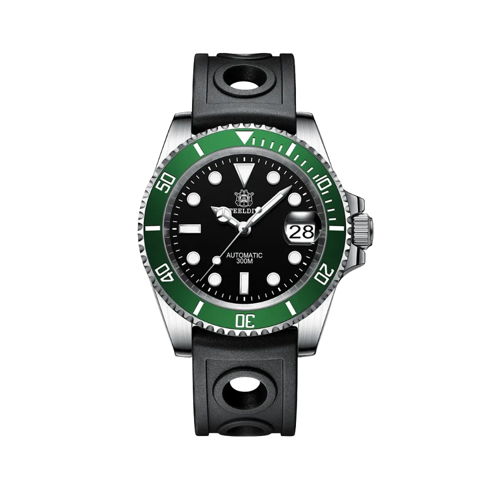 STEELDIVE SD1953 Men's NH35 Automatic Dive Watch, side view