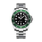 STEELDIVE SD1953 Water Ghost NH35 Automatic Men's Diver Watch with green dial, lifestyle shot
