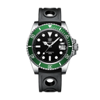 STEELDIVE SD1953 Water Ghost NH35 Automatic Men's Diver Watch, caseback view