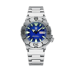 STEELDIVE SD1984 Diver 42MM Automatic NH36 with steel blue dial, side view