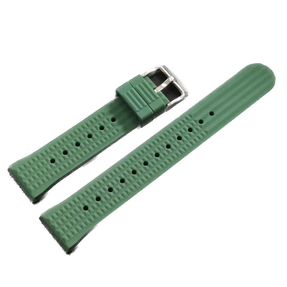 STEELDIVE REPLACEMENT Silicone Watch Band Strap 20MM/22MM, detail view