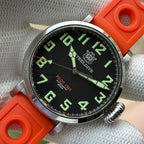 STEELDIVE SD1903 dive watch — variant 03HH-OR stock photo