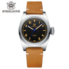 STEELDIVE SD1904 dive watch — variant 04HH-N-FM stock photo
