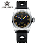 STEELDIVE SD1904 dive watch — variant 04HH-N-HR stock photo