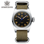 STEELDIVE SD1904 dive watch — variant 04HH-N-KN stock photo
