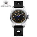 STEELDIVE SD1904 dive watch — variant 04HH-Y-HR stock photo