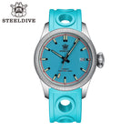 STEELDIVE SD1906T dive watch — variant 06T-QLR stock photo