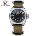 STEELDIVE SD1907P dive watch — variant 07P-N-KN stock photo