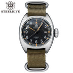 STEELDIVE SD1907P dive watch — variant 07P-Y-KN stock photo