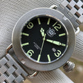 STEELDIVE SD1912 dive watch — variant 12LN-Y-05L stock photo