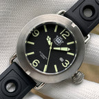 STEELDIVE SD1912 dive watch — variant 12LN-Y-HR stock photo