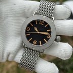 STEELDIVE SD1912 dive watch — variant 12PS-N-SK stock photo