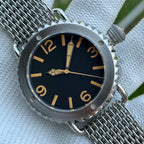 STEELDIVE SD1913 dive watch — variant 13LS-N-SK stock photo