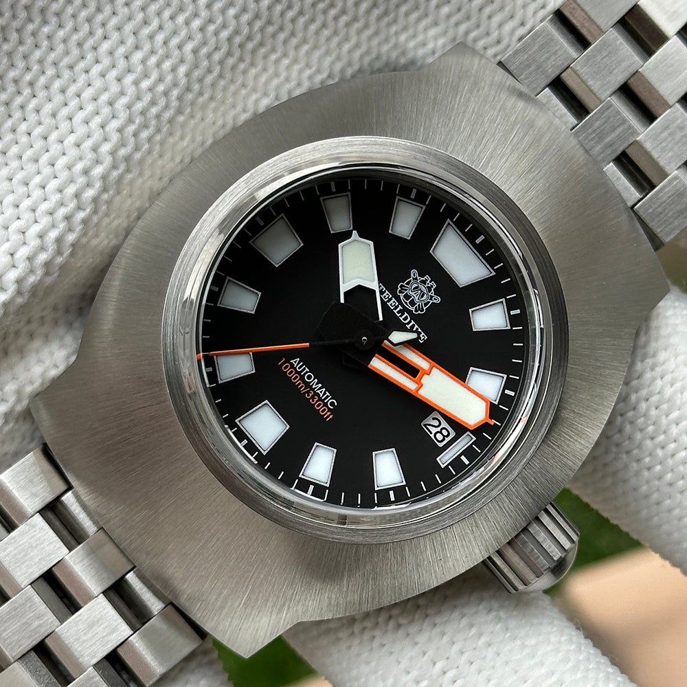 STEELDIVE SD1920 dive watch — variant 20FK-05L stock photo