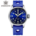 STEELDIVE SD1928 dive watch — variant 28BL-LR stock photo