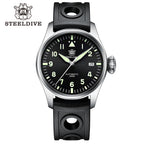 STEELDIVE SD1928 dive watch — variant 28HH-HR stock photo