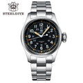 STEELDIVE SD1928H dive watch — variant 28H-SS stock photo