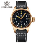 STEELDIVE SD1928S dive watch — variant 28S-HL stock photo