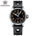 STEELDIVE SD1928V dive watch — variant 28V-FG-BY-HR stock photo