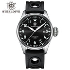 STEELDIVE SD1930 dive watch — variant 30HH-Y-HR stock photo