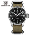 STEELDIVE SD1930 dive watch — variant 30HH-Y-KN stock photo