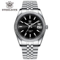 STEELDIVE SD1933 dive watch — variant 33HH-JBL stock photo