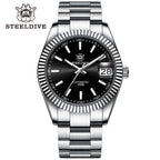STEELDIVE SD1933 dive watch — variant 33HH-SS stock photo