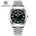 STEELDIVE SD1934K dive watch — variant 34K-JBL stock photo