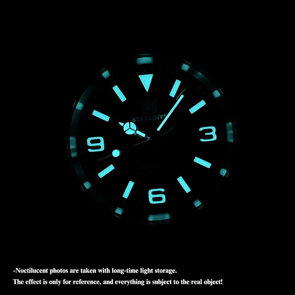 Steeldive SD1934T automatic diver watch side