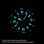 STEELDIVE SD1934T Automatic NH35 Men's Dive Watch Silver-Black