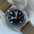 STEELDIVE SD1936 dive watch — variant 36HH-KN stock photo