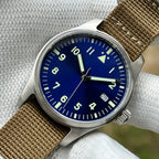STEELDIVE SD1940 dive watch — variant 40BL-N-KN stock photo