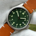 STEELDIVE SD1940 dive watch — variant 40GR-N-FM stock photo