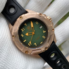 STEELDIVE SD1943S dive watch — variant 43S-HR stock photo