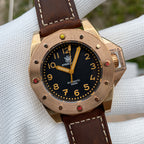 STEELDIVE SD1945S dive watch — variant 45S-ZL stock photo