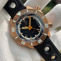 STEELDIVE SD1950S dive watch — variant 50S-HR stock photo