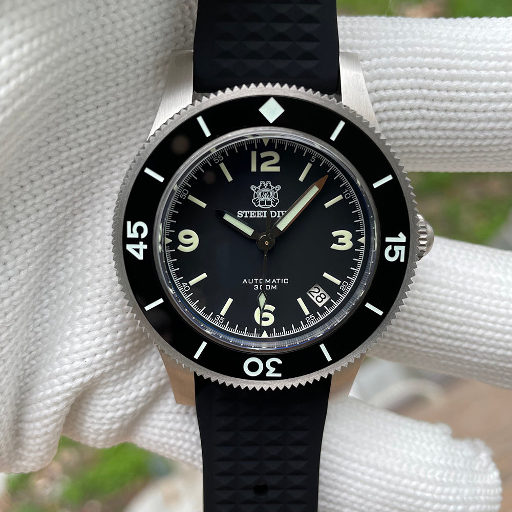 STEELDIVE SD1952 dive watch — variant 52YY-WF stock photo