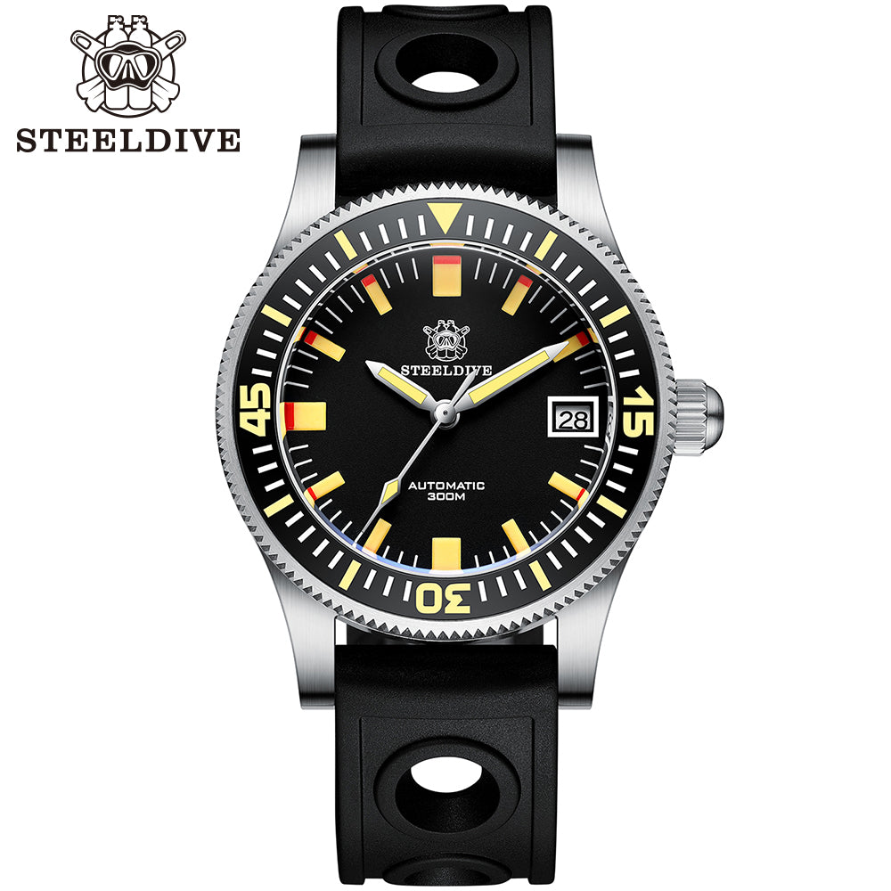 STEELDIVE SD1952T dive watch — variant 52T-F-HR stock photo