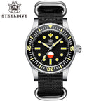 STEELDIVE SD1952T dive watch — variant 52T-S-HN stock photo