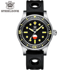 STEELDIVE SD1952T dive watch — variant 52T-S-HR stock photo