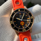 STEELDIVE SD1952VS dive watch — variant 52VS-C-OR-TK stock photo