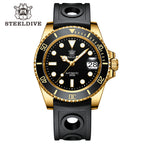 STEELDIVE SD1953IPG dive watch — variant 53IPG-HR stock photo