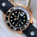 STEELDIVE SD1953S dive watch — variant 53S-HC-HR stock photo
