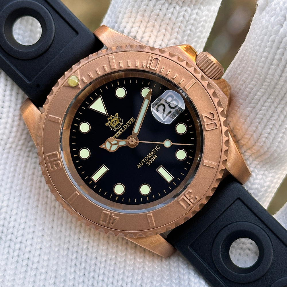 STEELDIVE SD1953S dive watch — variant 53S-HT-HR stock photo