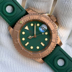 STEELDIVE SD1953S dive watch — variant 53S-NT-GR stock photo